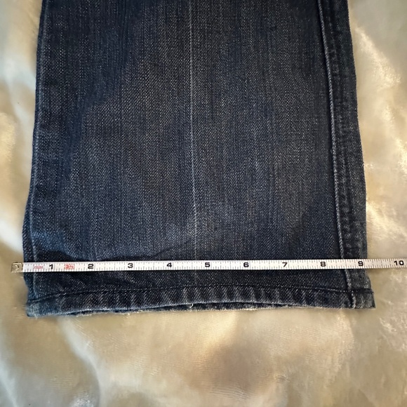 7 Seven for All Mankind A Pocket Jeans Y2k Dark Wash - Picture 12 of 12